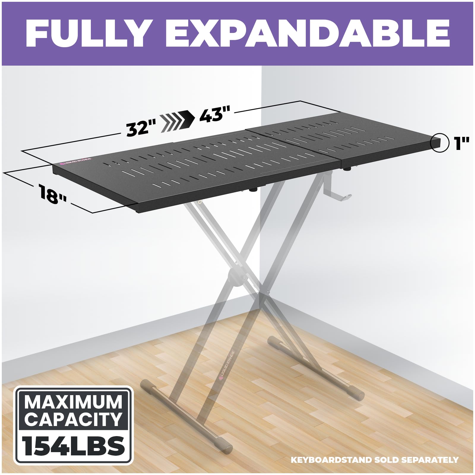 Amazon.co.jp: Liquid Stand ユーティリティテーブルトップ Xスタイル